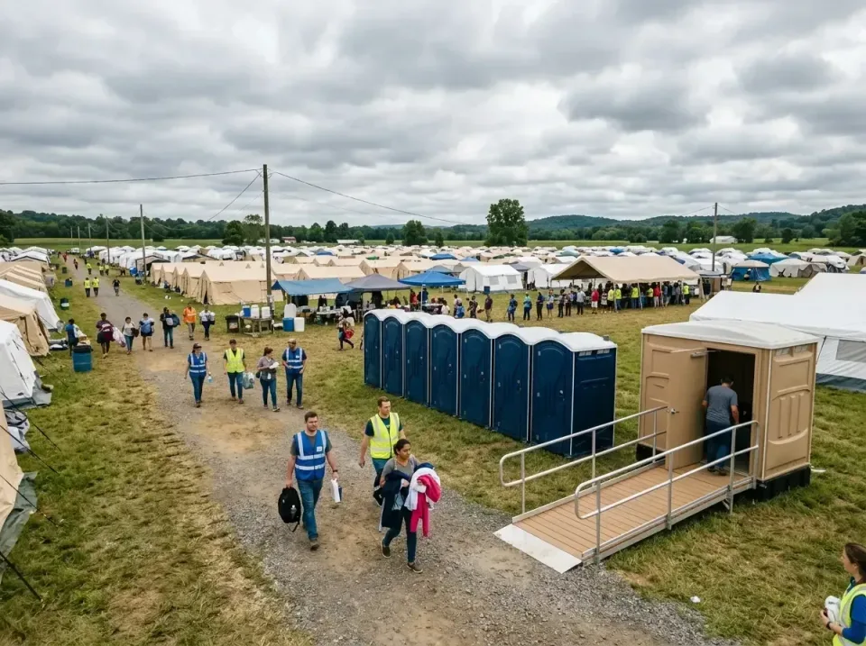 disaster-relief-camp-restrooms-010 — frequently asked questions, Dumpster & Portable Bathrooms Rental in River Falls, WI